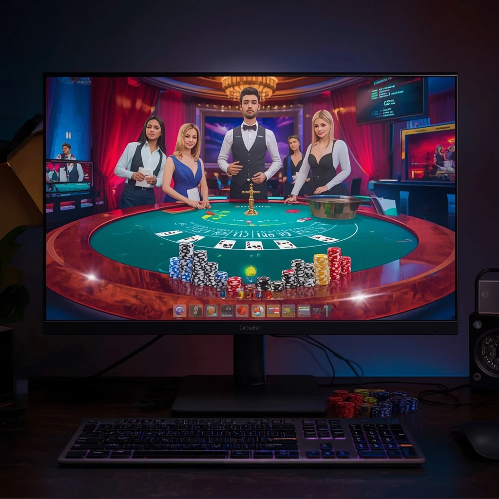 Blue Chip Casino online Baccarat game