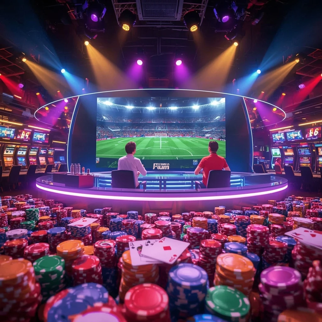 Bets on football at Blue Chip Casino